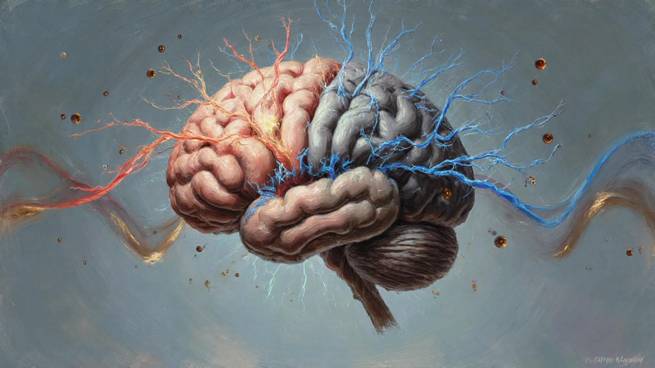 Mozek po dlouhodobém užívání alkoholu ztrácí objem a nervové spojení.