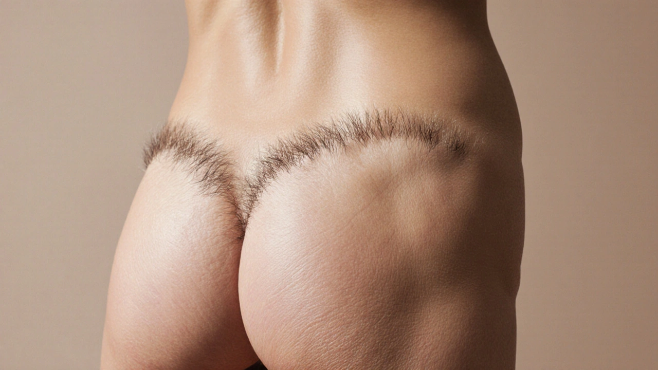 Proč jsou chlupy v zadku? Vědecké vysvětlení a co s nimi dělat