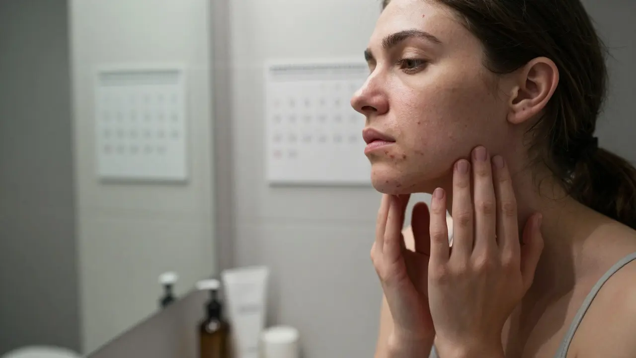 Jak poznám, že mám hormonální akné? Praktický průvodce pro ženy v ČR