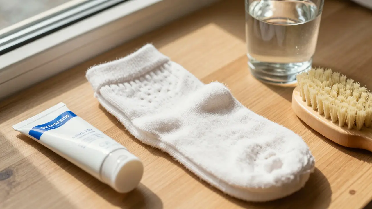 Domácí prostředky pro péči o nohy: krém, ponožky a hygiena