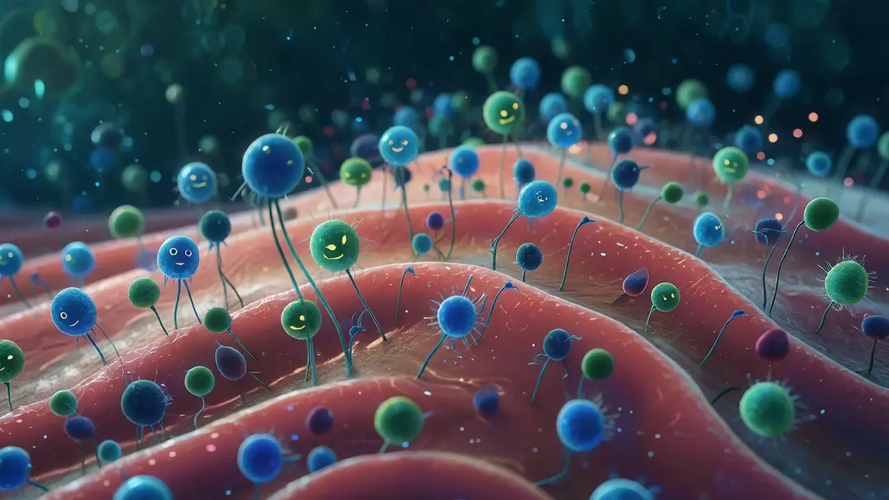 Mikrobiom na povrchu kůže jako živý ekosystém bakterií