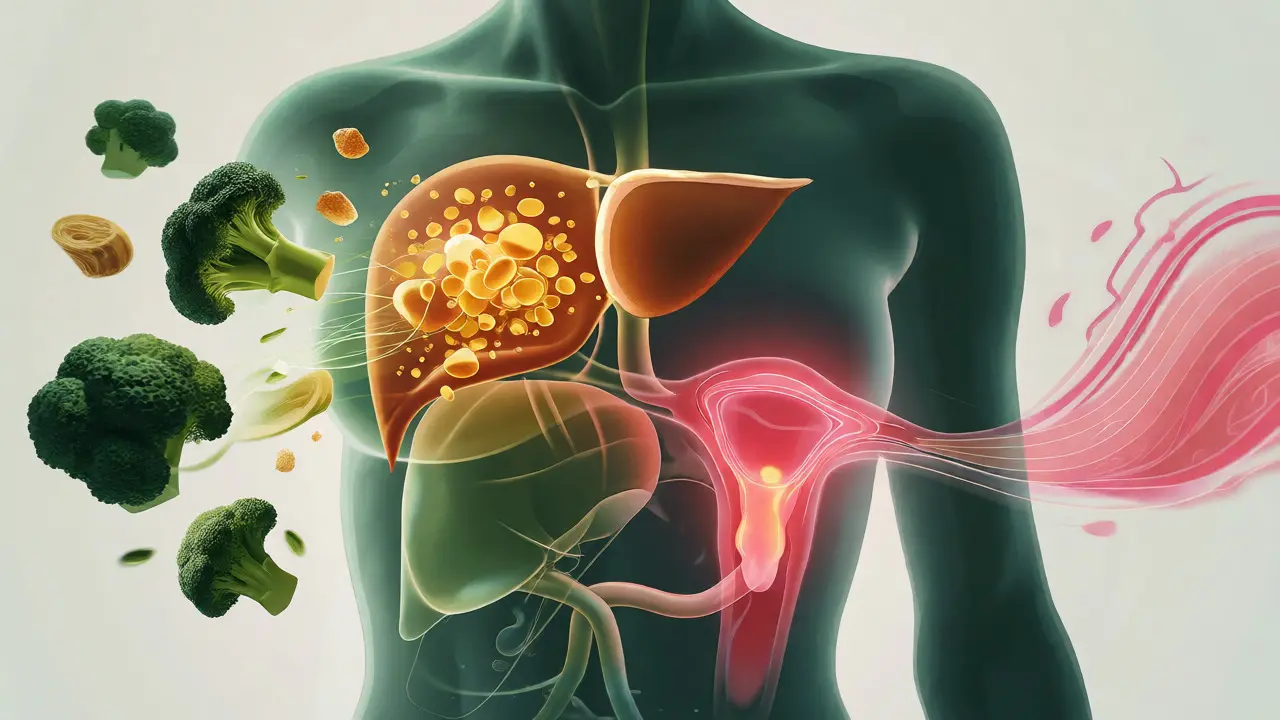 Ilustrace zdravého metabolismu hormonů a plodnosti